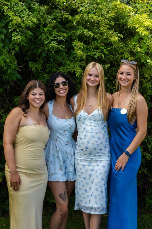 The bridal party