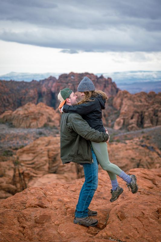 Snow Canyon engagement